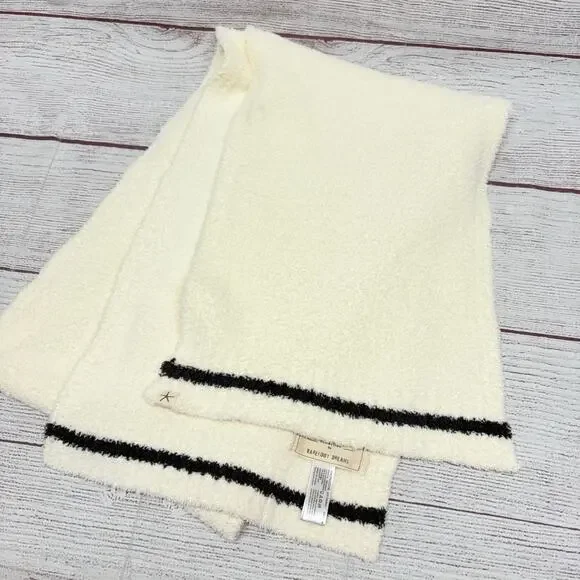 Disney Collection by Barefoot Dreams CozyChic Mickey Mouse Scarf Cream - Picture 2 of 8